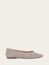 Frye Women's Taupe Heather Ballet Flats Taupe