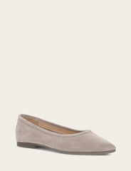 Frye Women's Taupe Heather Ballet Flats Taupe