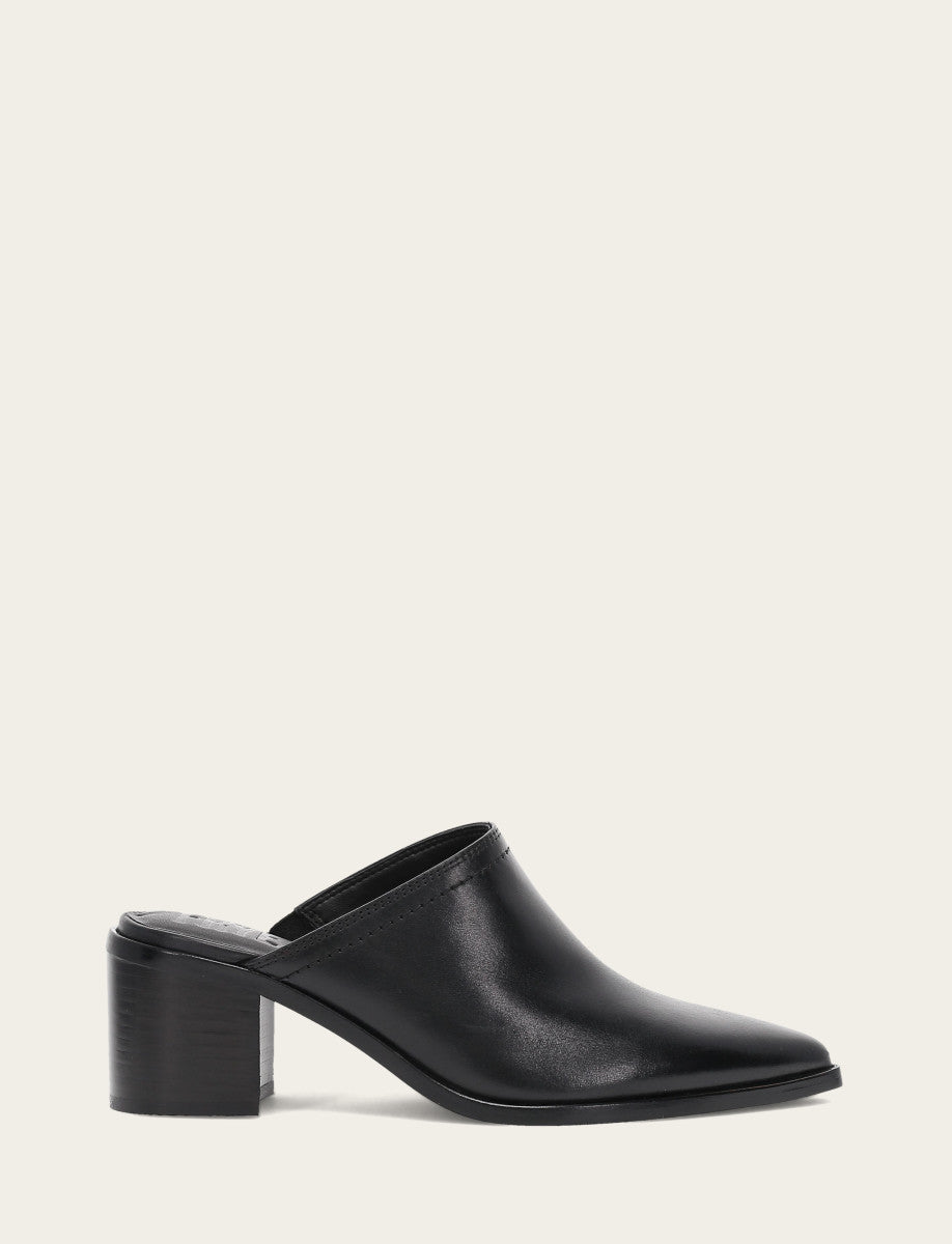 Frye Women's Black Sadie Mules Black