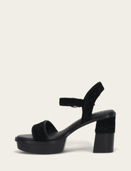 Frye Women’s Black Pipa Woodstock Sandals Black
