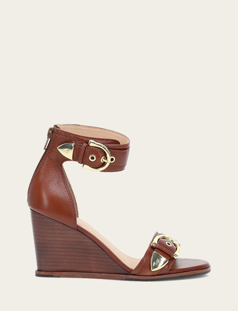Frye Women's Cinnamon Rachel 2 Piece Sandals Cinnamon