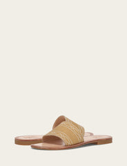 Frye Women's Banana Ava Woodstock Slide Sandals Banana