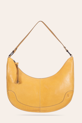 Frye Women's Melissa Crescent Hobo Handbag Mustard