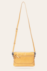 Frye Women's Melissa Wristlet Crossbody Bag Mustard