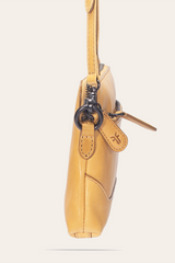 Frye Women's Melissa Wristlet Crossbody Bag Mustard