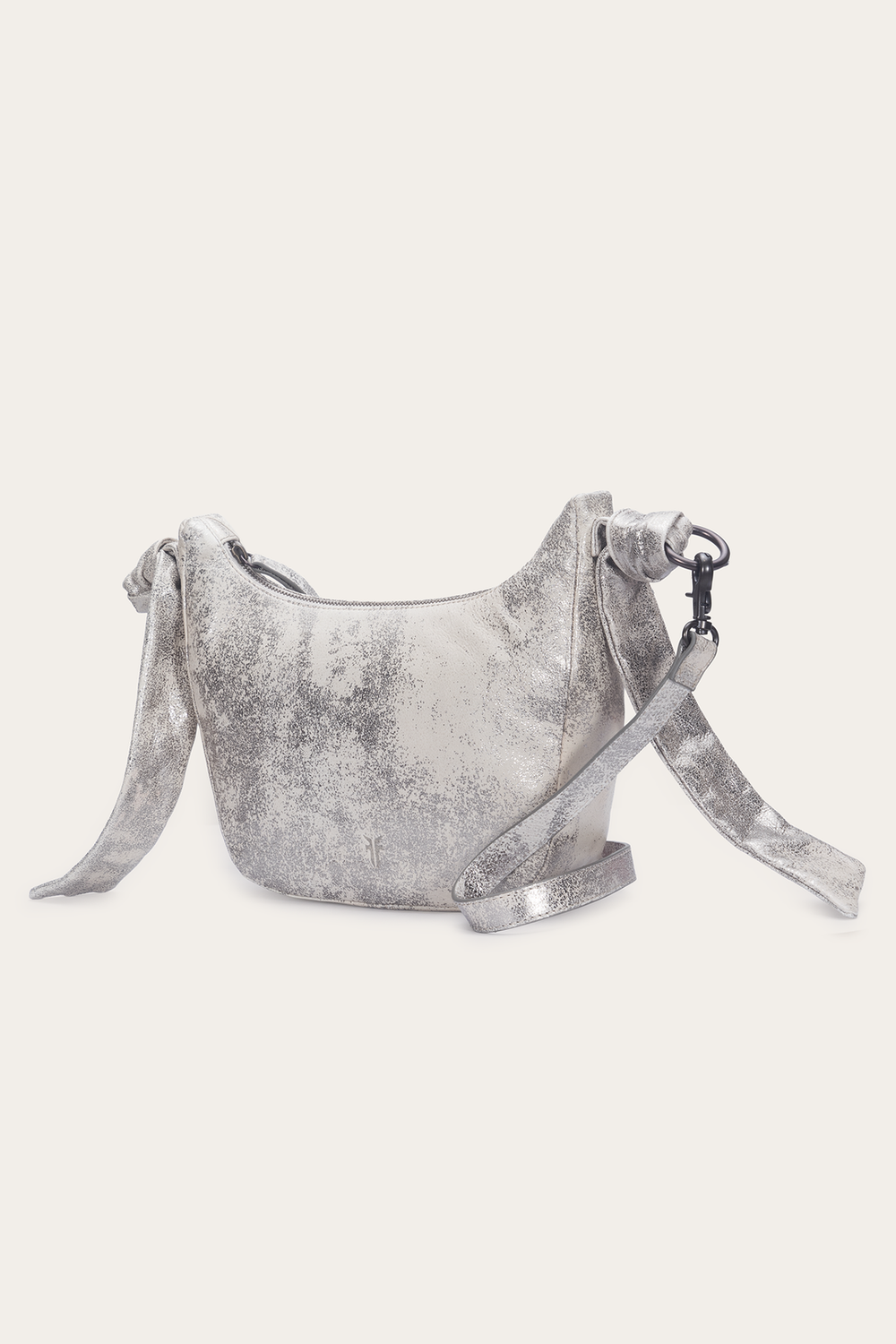 Frye Women's Nora Crossbody Bag Cream Metallic