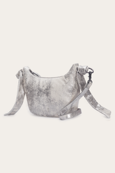 Frye Women's Nora Crossbody Bag Cream Metallic