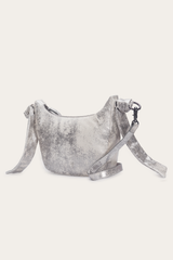 Frye Women's Nora Crossbody Bag Cream Metallic