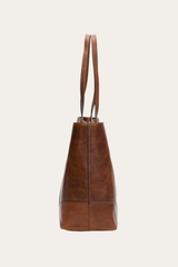 Frye Melissa Cognac Shopper Cognac
