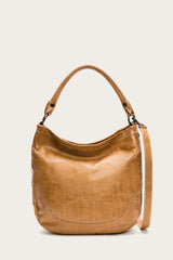 Frye Melissa Beige Hobo Beige