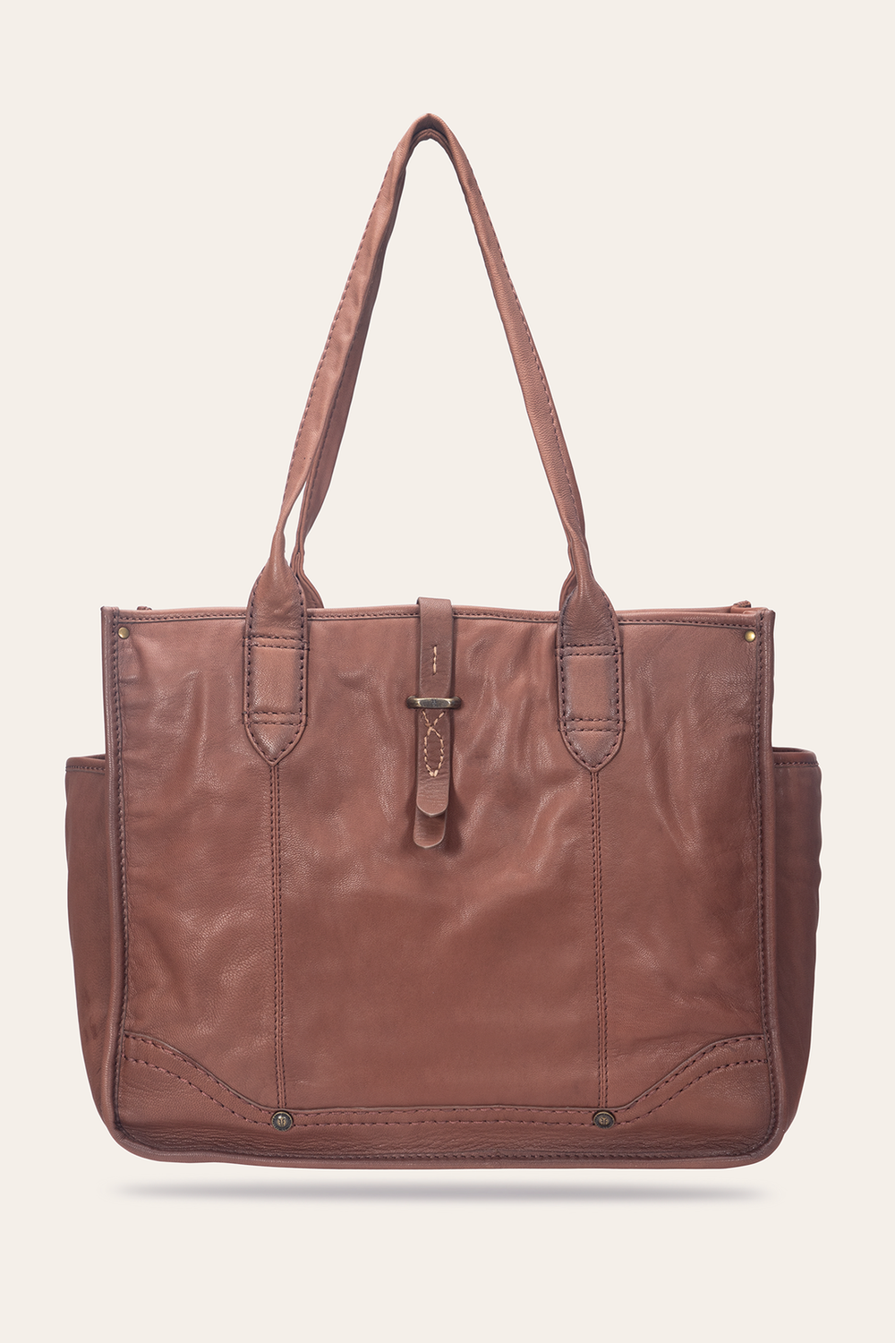 Frye Campus Cognac Tote Cognac