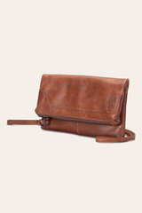 Frye Melissa Cognac Crossbody Clutch Cognac
