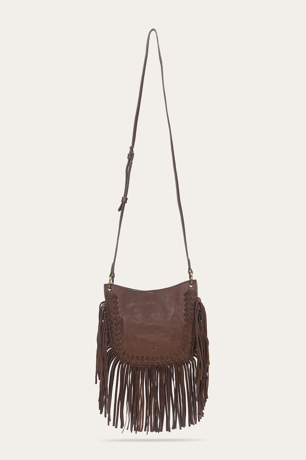 Frye Cognac Faye Mini Crossbody Cognac