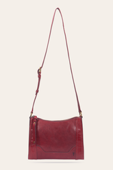 Frye Berry Lacquer Melissa Zip Crossbody Berry Lacquer