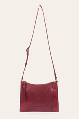 Frye Berry Lacquer Melissa Zip Crossbody Berry Lacquer
