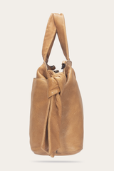 Frye Beige Nora Knotted Satchel Beige