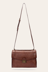 Frye Alex Cognac Flap Shoulder Cognac