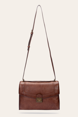Frye Alex Cognac Flap Shoulder Cognac