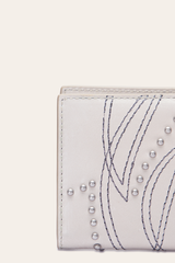 Frye Sara Oat Slim Wallet Oat