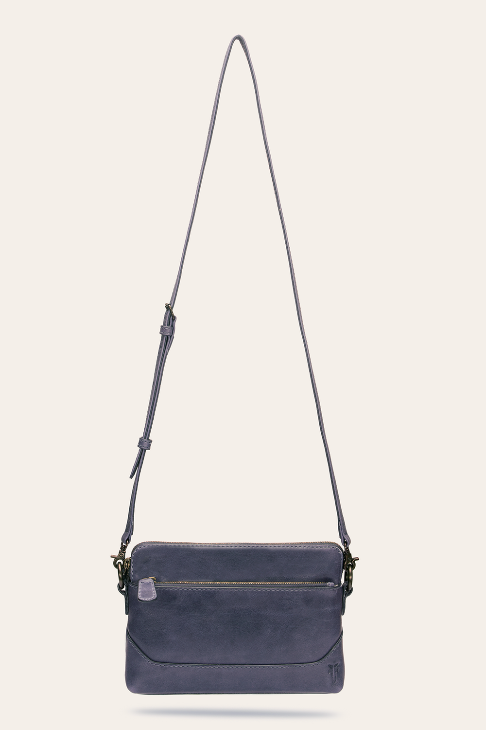 Frye Melissa Eggplant Crossbody Wristlet Eggplant