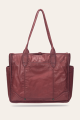 Frye Campus Burgundy Tote Burgundy