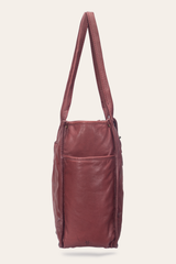 Frye Campus Burgundy Tote Burgundy