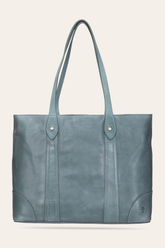 Frye Melissa Sky Blue Shopper Sky Blue