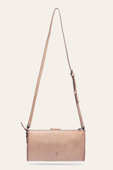 Frye Alex Nude Crossbody Clutch Nude