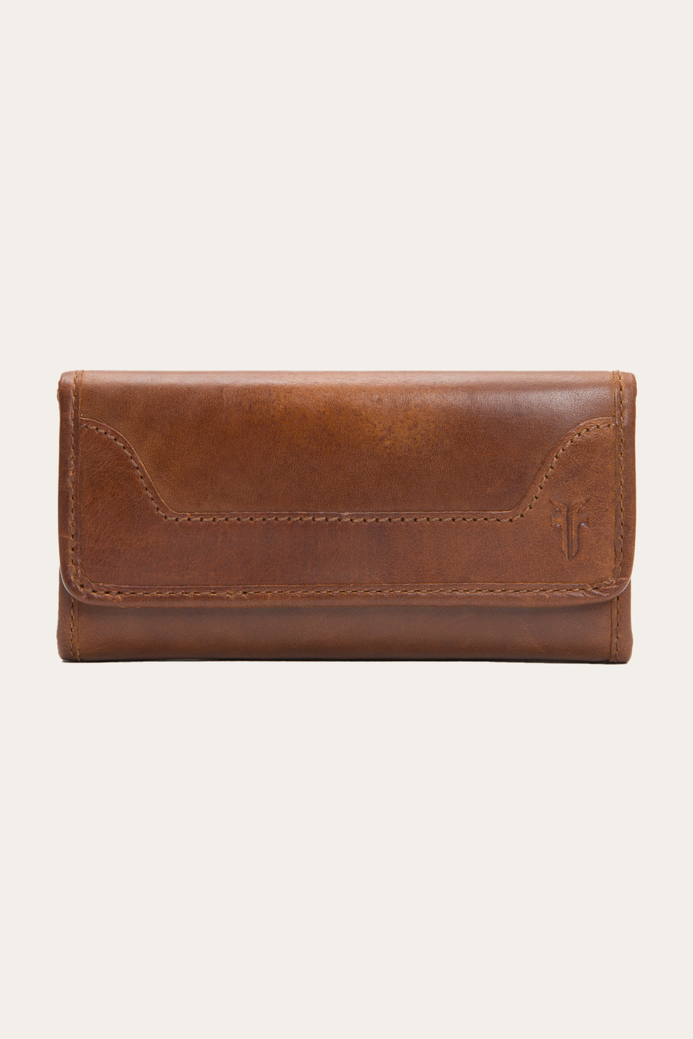Frye Melissa Cognac Wallet Cognac