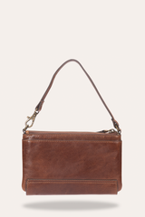 Frye Melissa Convertible Wristlet Wallet in Cognac Cognac