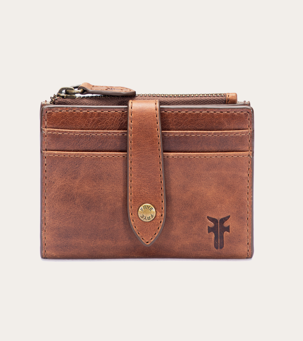 Frye Melissa Cognac Coin Purse Cognac