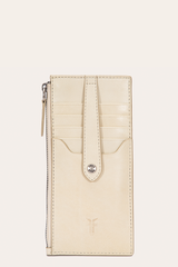 Frye Melissa Oat Snap Card Wallet Oat