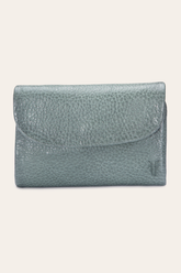 Frye Nora Sky Blue Small Wallet Sky Blue