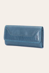 Frye Melissa Steel Wallet Steel