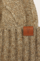 Frye Burnt Olive Wide Cable Cuff Hat Burnt Olive