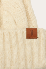 Frye Birch Wide Cable Cuff Hat Birch