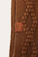 Frye Acorn Embellished Fringe Ruana Acorn