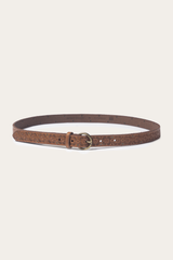 Frye Light Whiskey 20mm Tooling & Stud Belt Light Whiskey