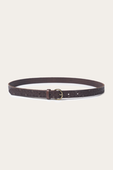 Frye Tan 20mm Tooling & Stud Belt Tan