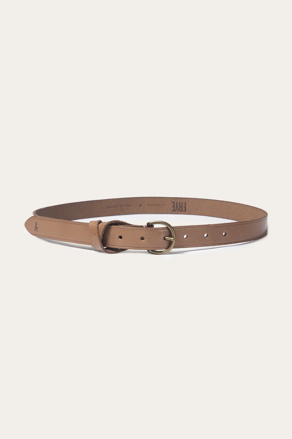 Frye Light Bronze 25mm Belt Light Bronze