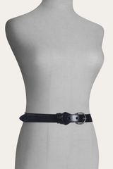 Frye Black 25mm Belt Black