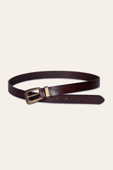 Frye Women’s Tan 25mm Belt With Metal Loop Tan