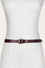 Frye Women’s Tan 25mm Belt With Metal Loop Tan