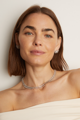 Frye Women’s Marquise Fringe Earrings | Aurate x The Frye Company Sterling Silver