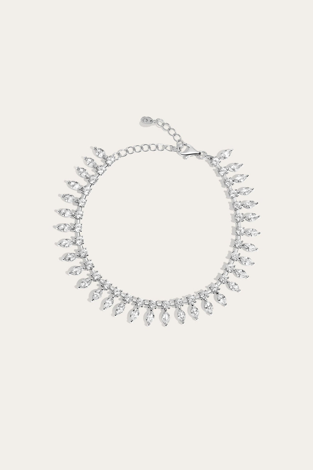Frye Women’s Marquise Fringe Bracelet | Aurate x The Frye Company Sterling Silver