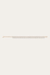 Frye Women’s Marquise Fringe Bracelet | Aurate x The Frye Company Yellow Vermeil