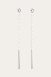 Frye Women’s Spur Lariat Earrings | Aurate x The Frye Company Sterling Silver