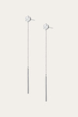 Frye Women’s Spur Lariat Earrings | Aurate x The Frye Company Sterling Silver