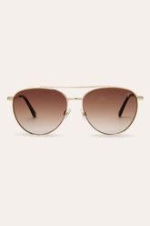 Frye Frenchie Women's Sunglasses Gold