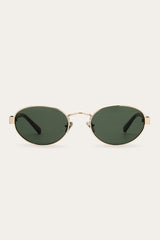Frye Savannah Sunglasses Olive Gold